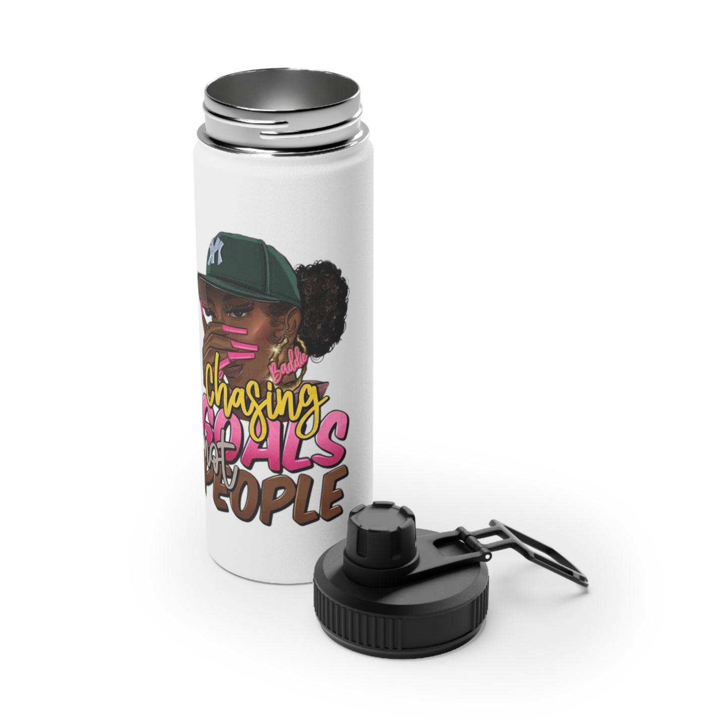 Stainless Steel Water Bottle, Sports Lid