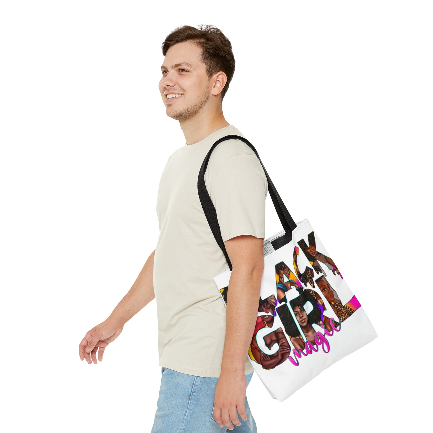 Black girl Tote Bag