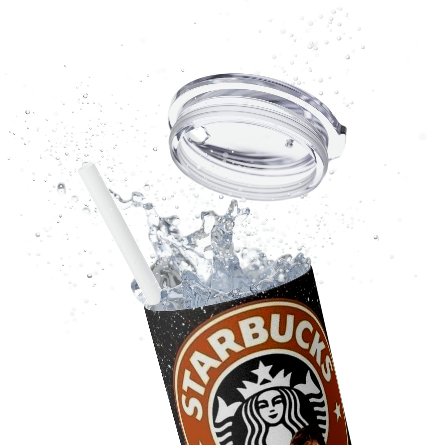 Starbucks Halloween Skinny Tumbler with Straw, 20oz