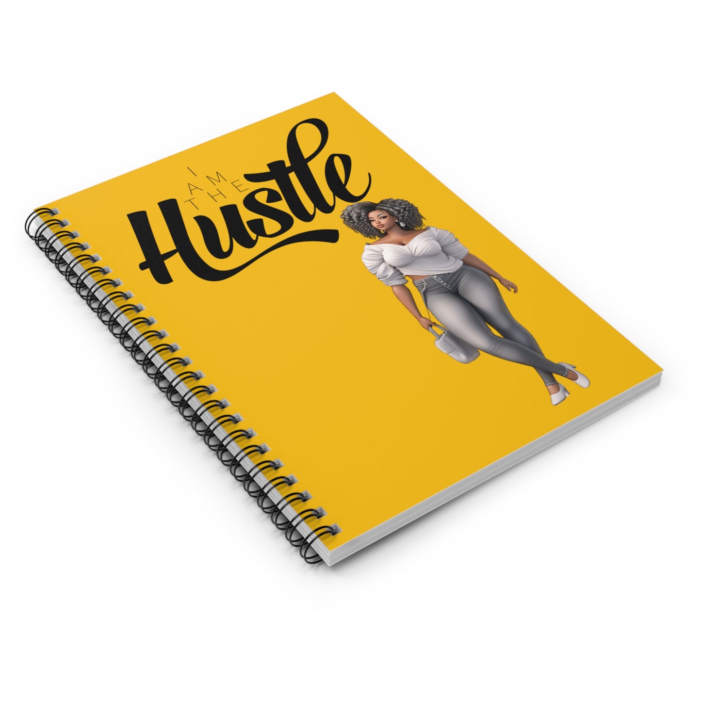 The Hustle Spiral Notebook - Ruled Line