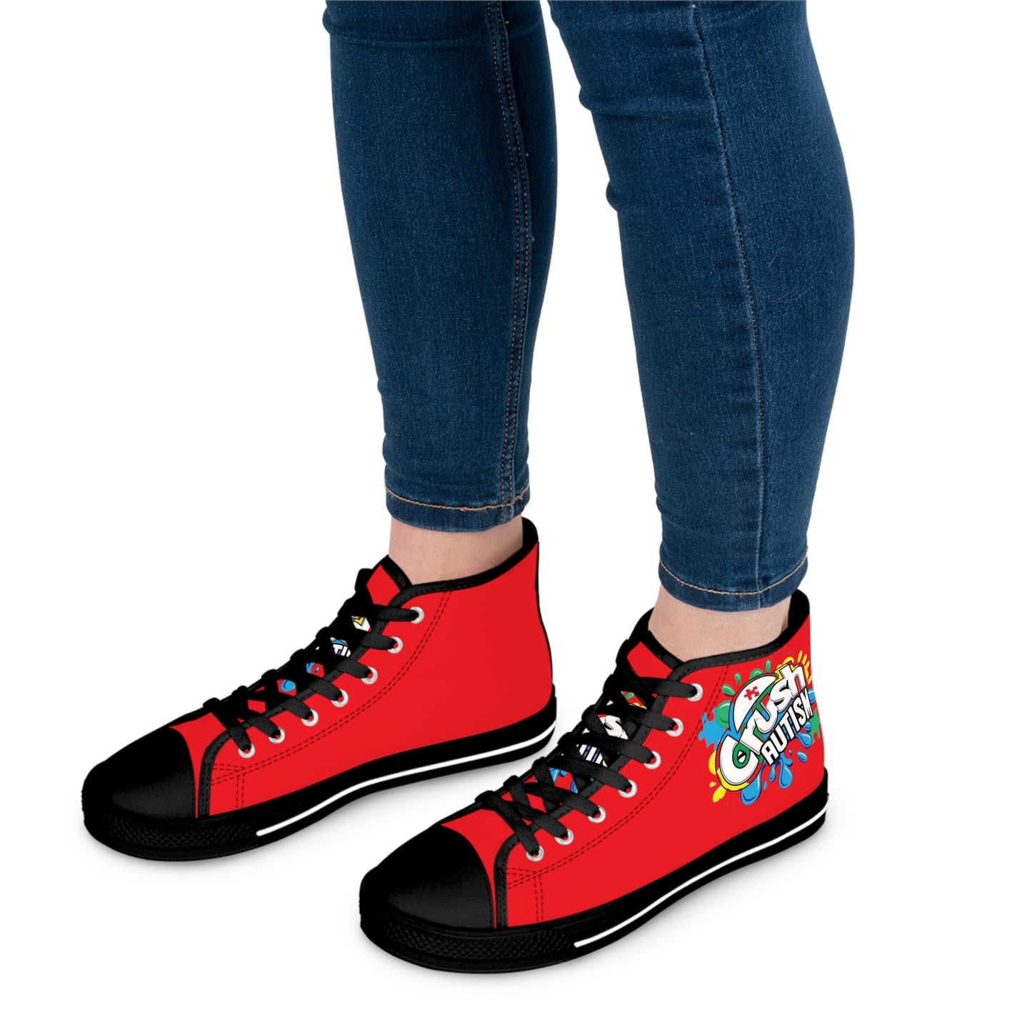 Crush Autism Women's High Top Sneakers