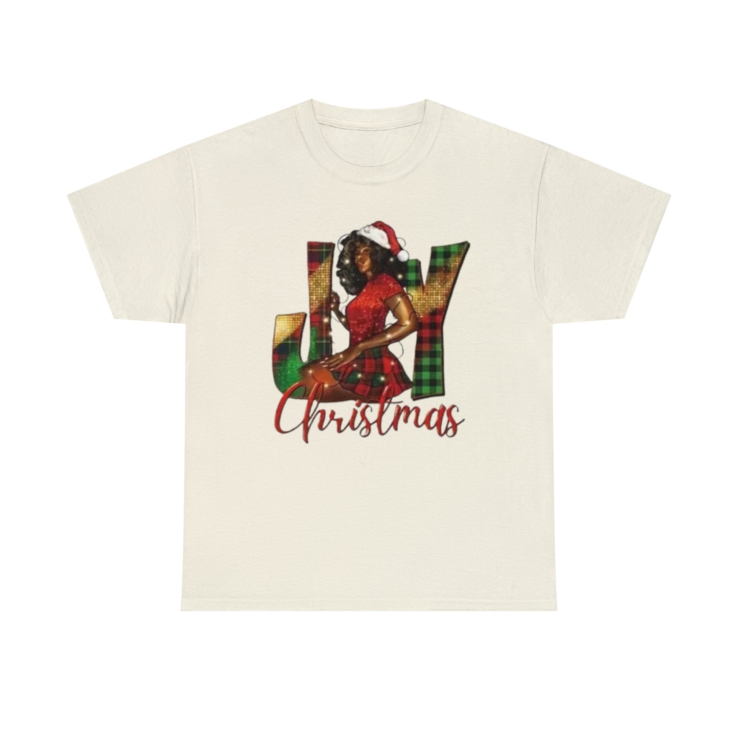 Woman's Heavy Cotton Christmas Tee