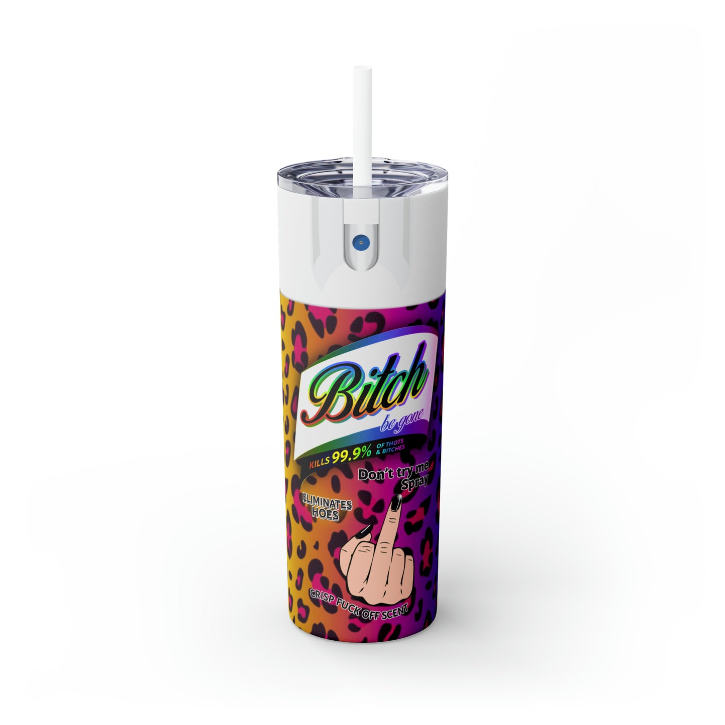 Skinny Tumbler with Straw, 20oz