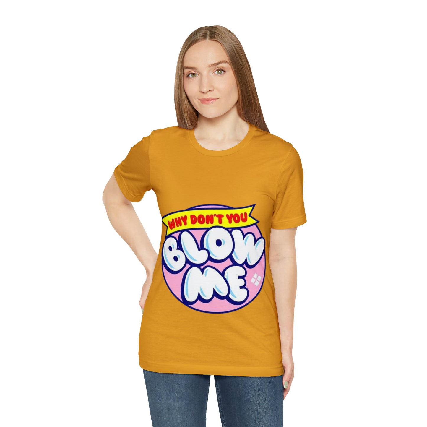 Blow me Unisex Jersey Short Sleeve Tee