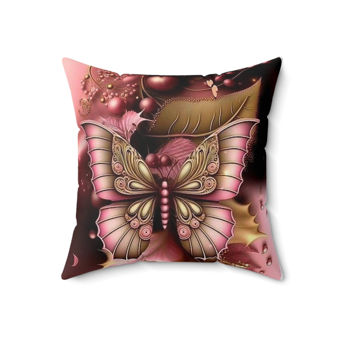 Spun Polyester Square Pillow