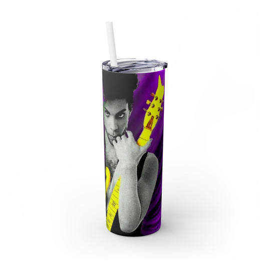 Prince Skinny Tumbler with Straw, 20oz