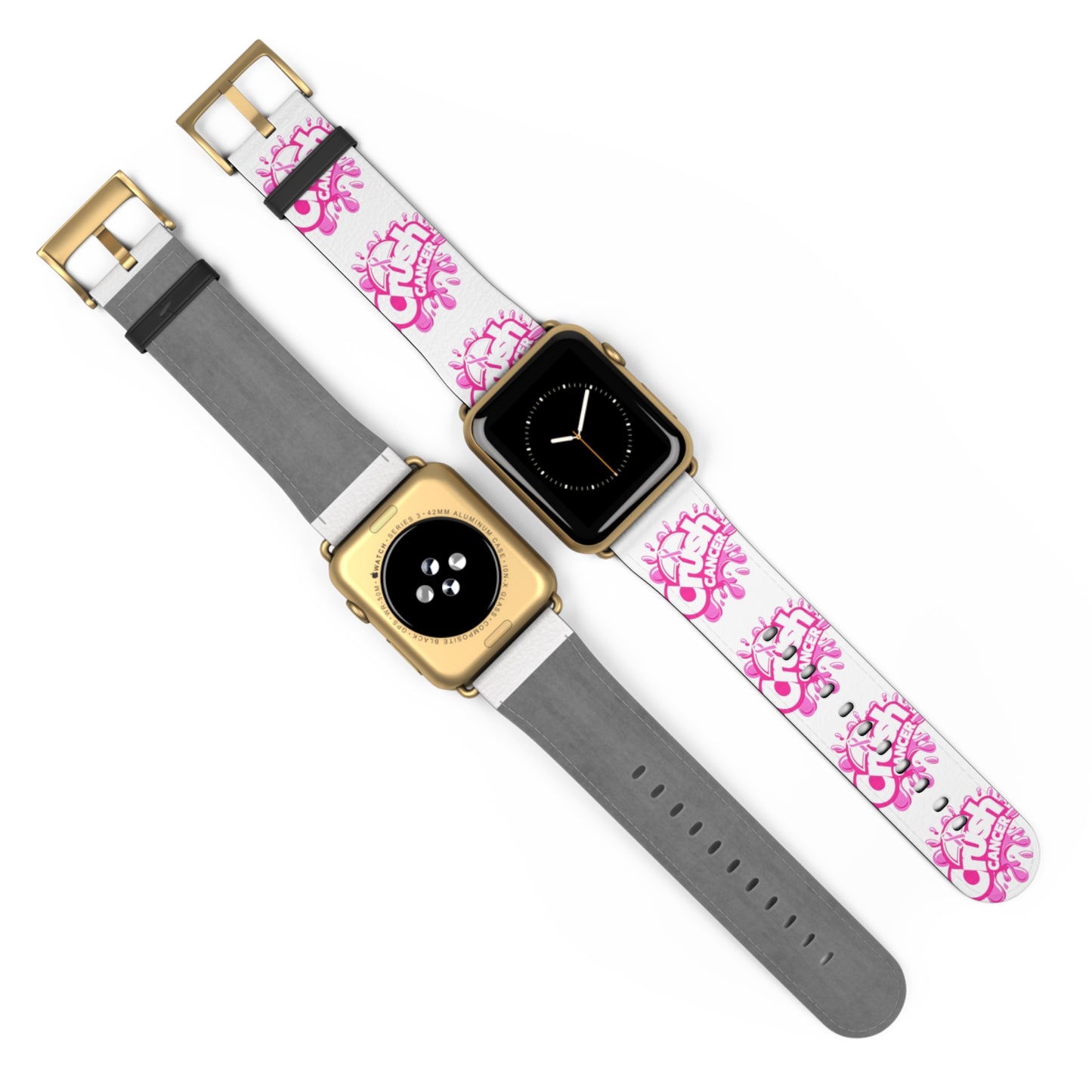 Crush cancer Watch Band