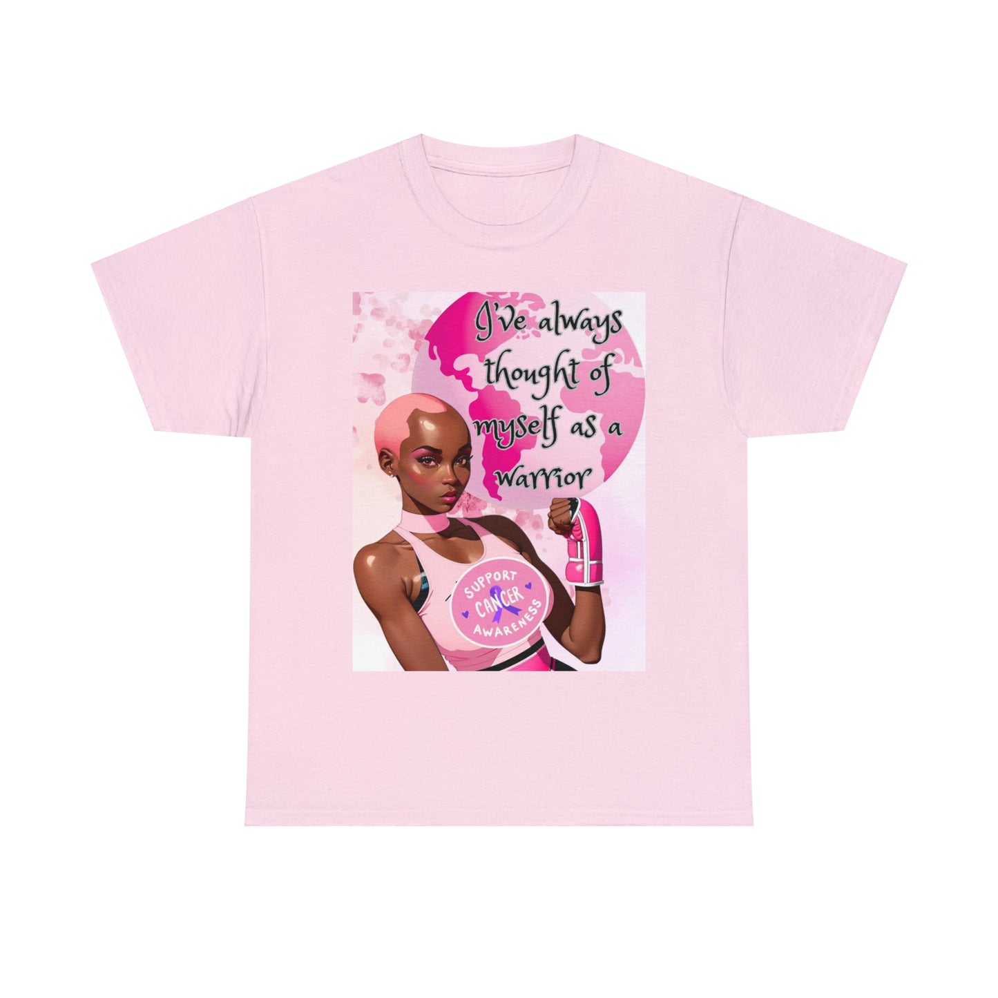 Breast cancer Heavy Cotton Tee