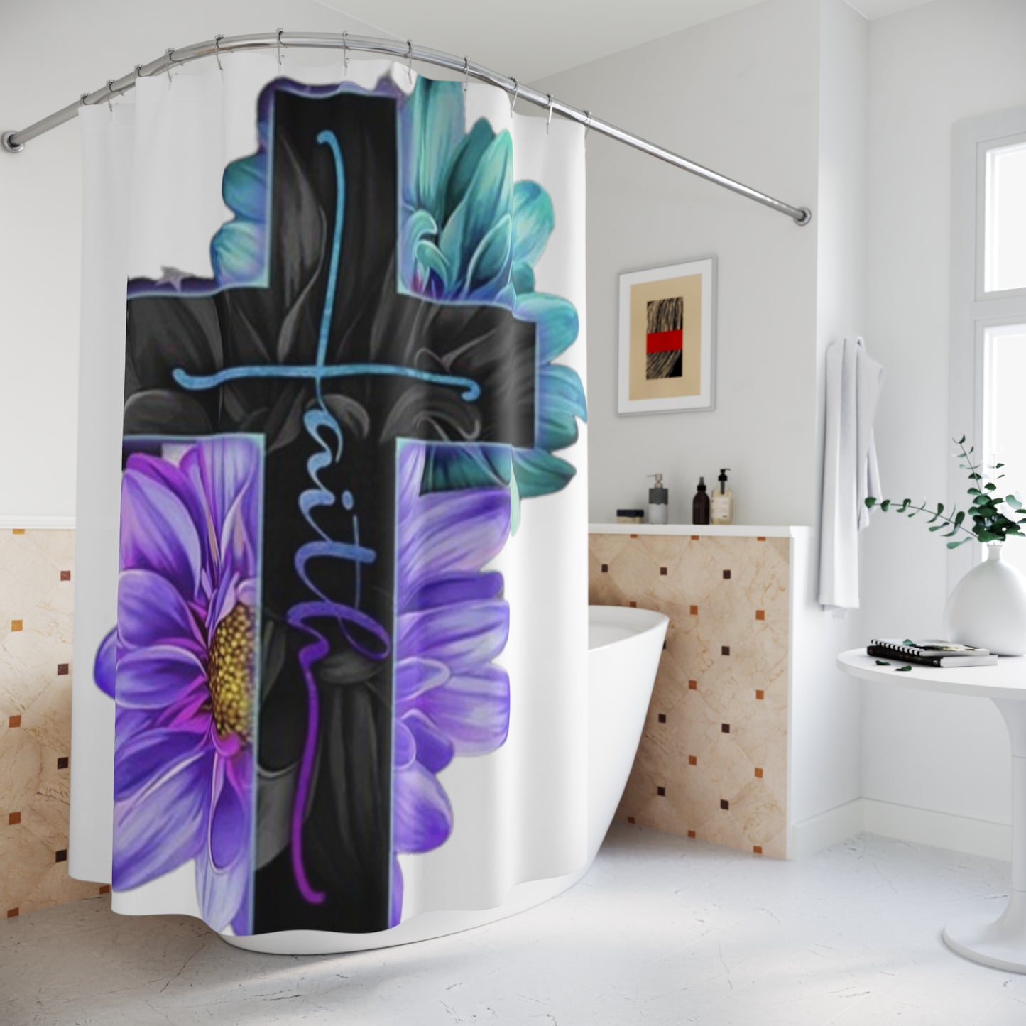 Polyester Shower Curtain