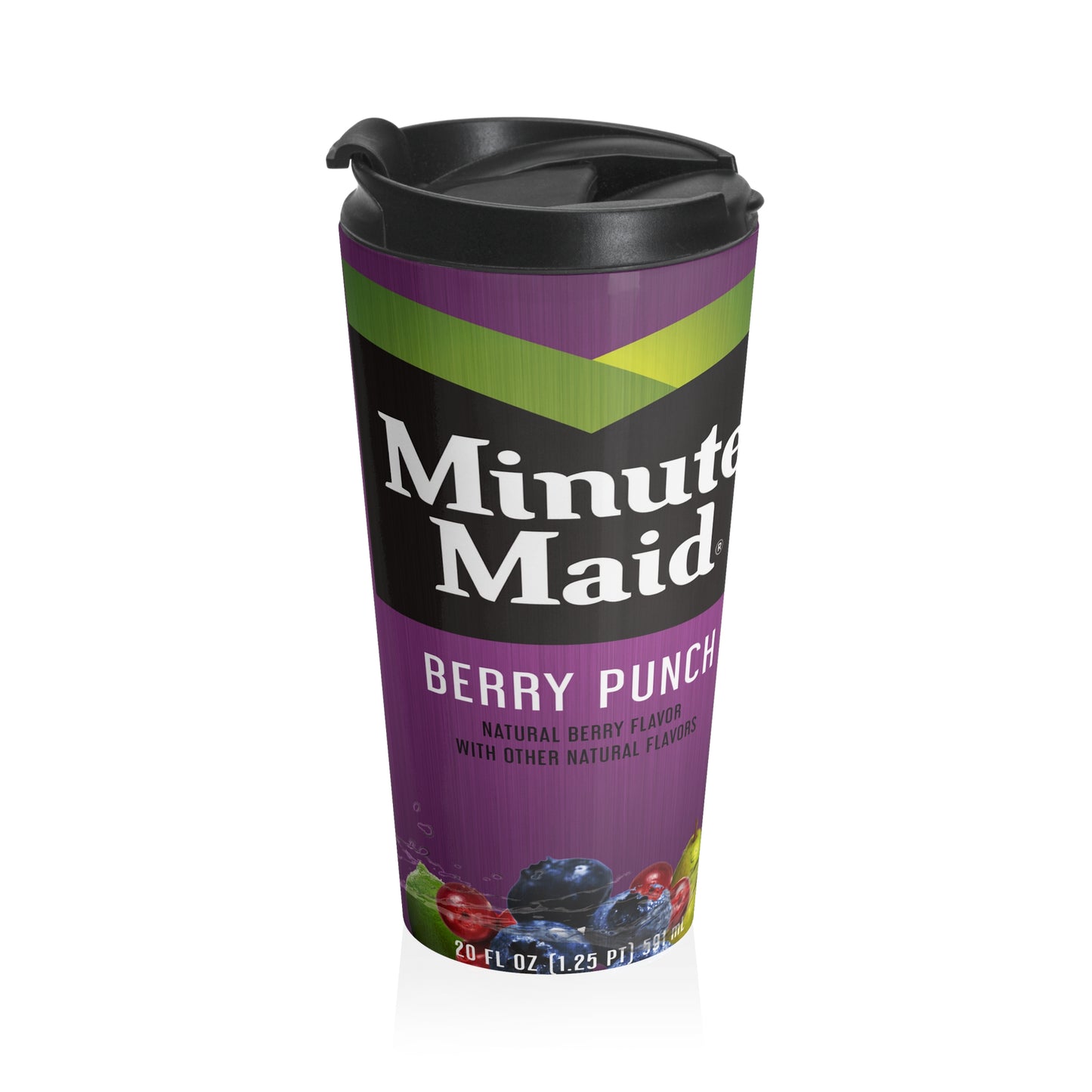 Berry Punch Stainless Steel Travel Mug