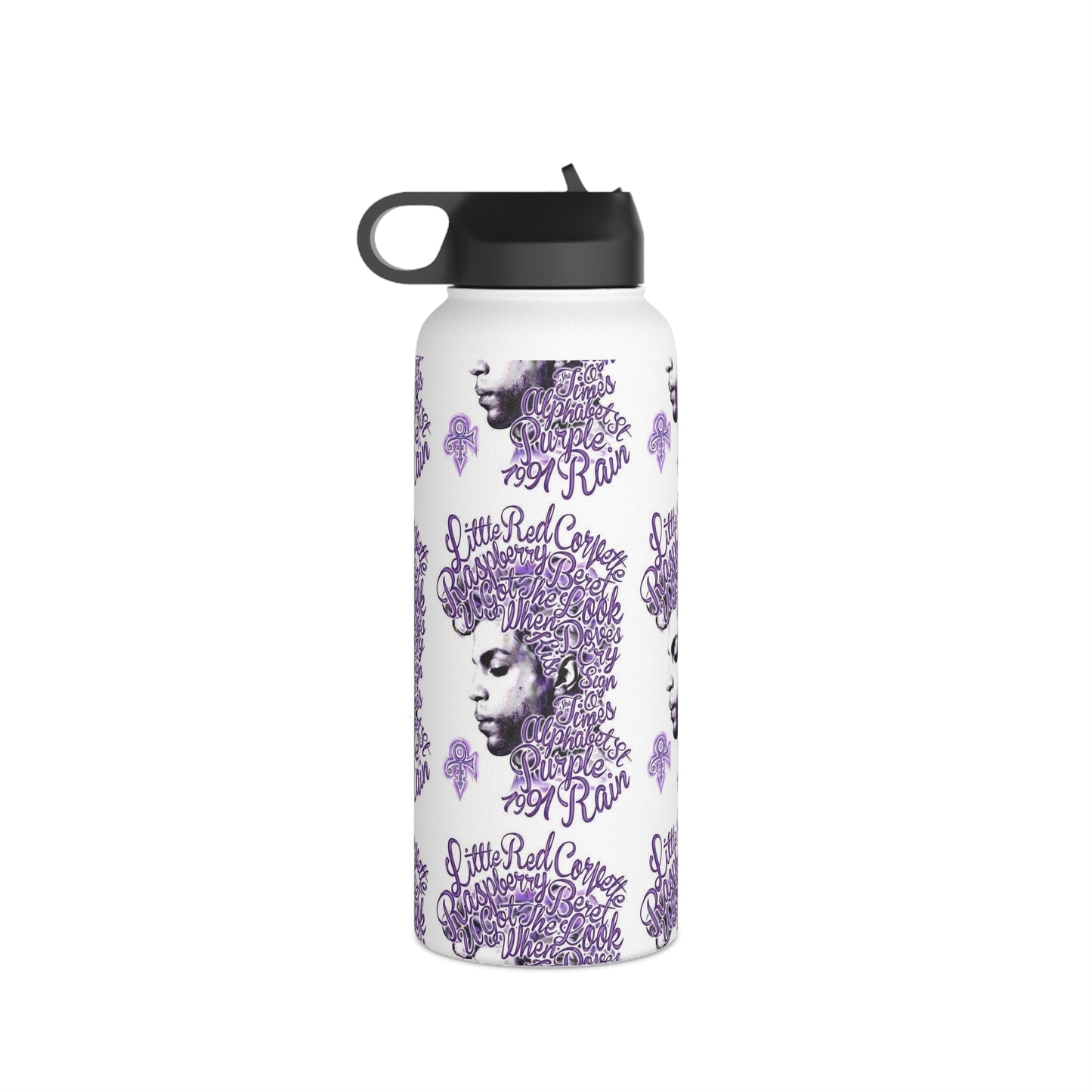 Prince Stainless Steel Water Bottle, Standard Lid