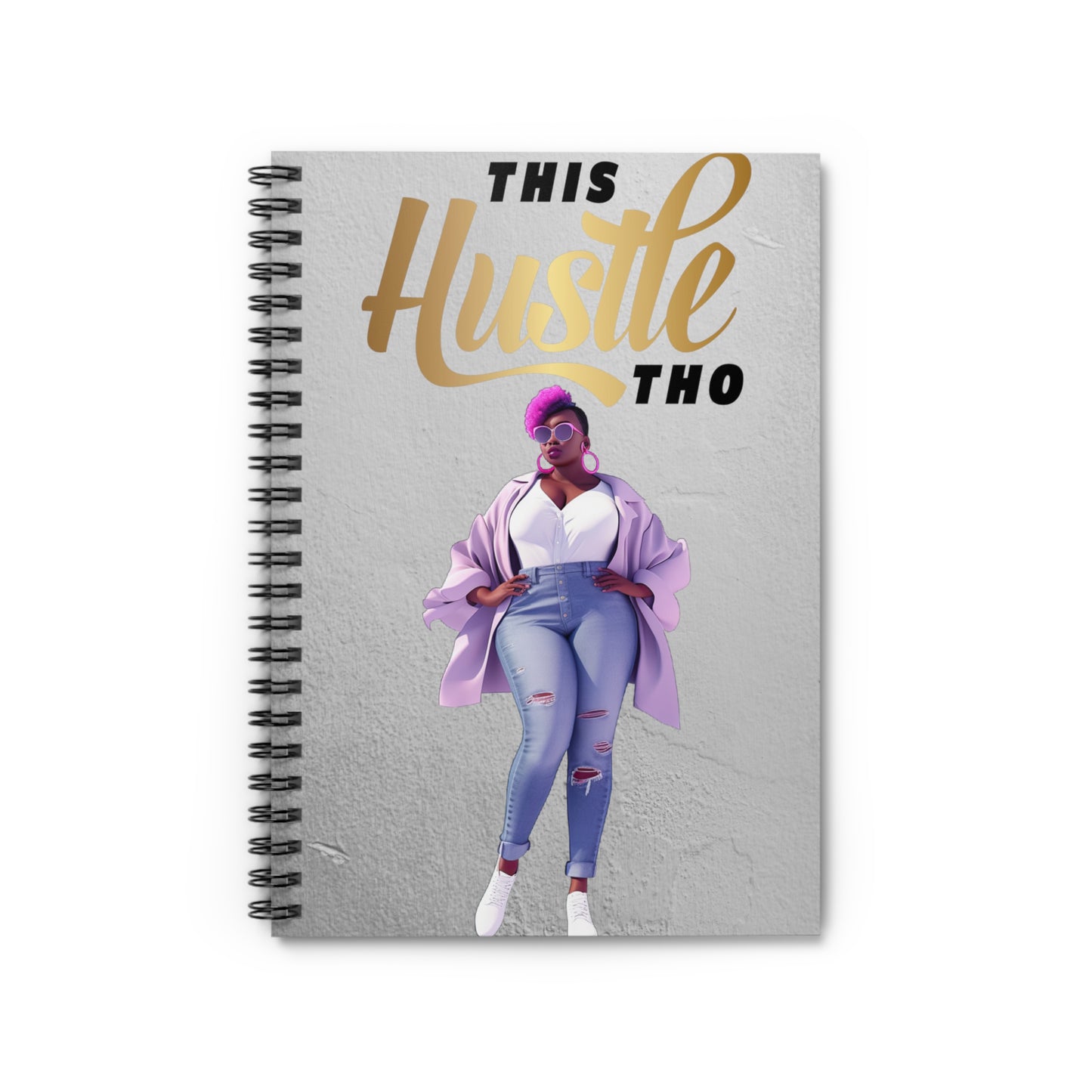 Hustle Spiral Notebook - Ruled Line