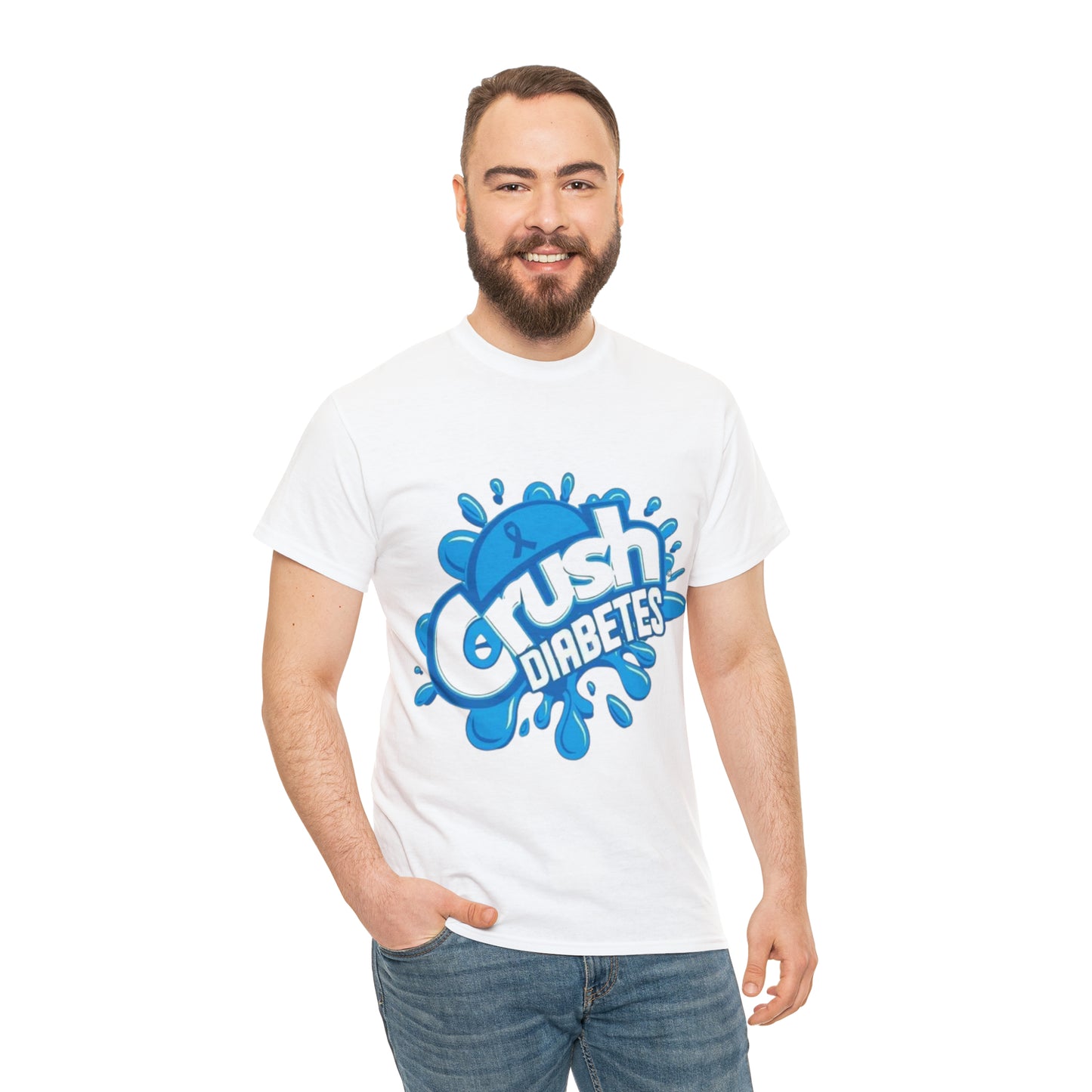 Crush Diabetes Heavy Cotton Tee