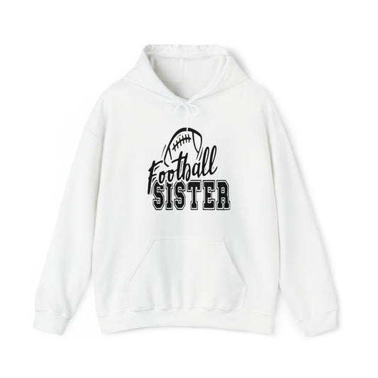 Football sister Hooded Sweatshirt