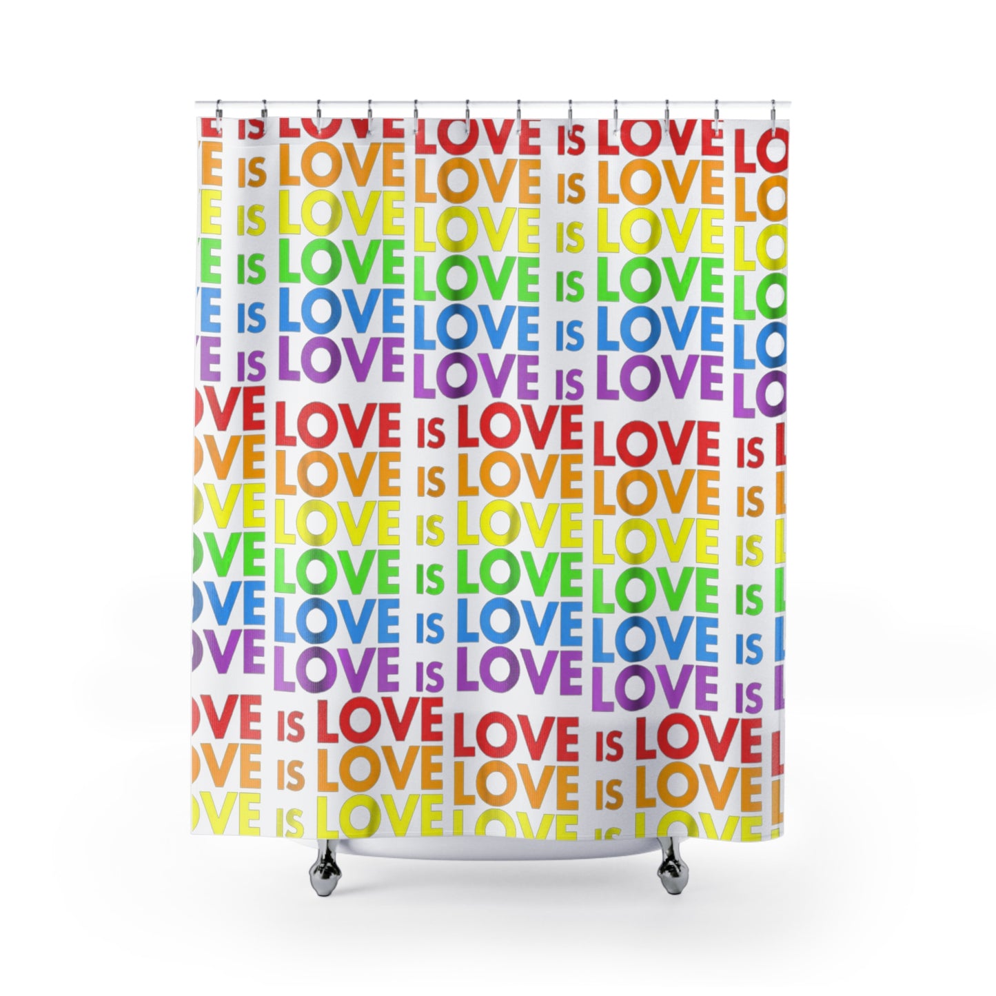 Love is Love Shower Curtains