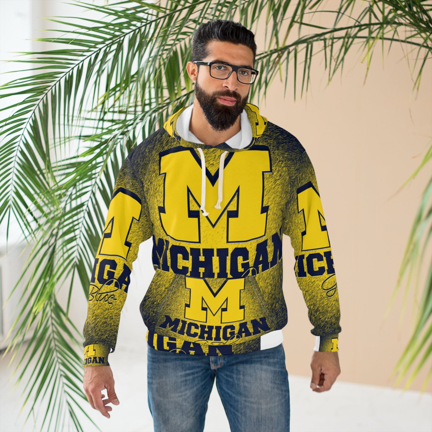 Michigan Unisex Pullover Hoodie