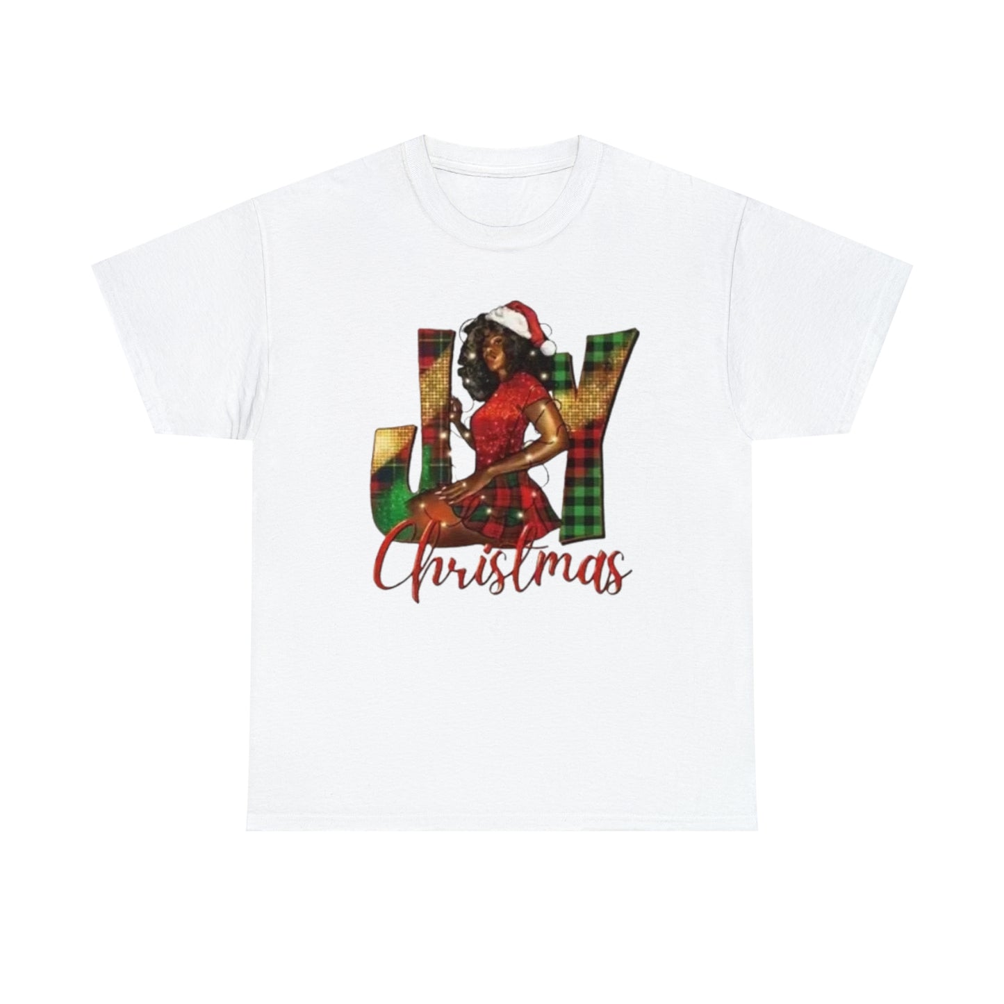 Woman's Heavy Cotton Christmas Tee