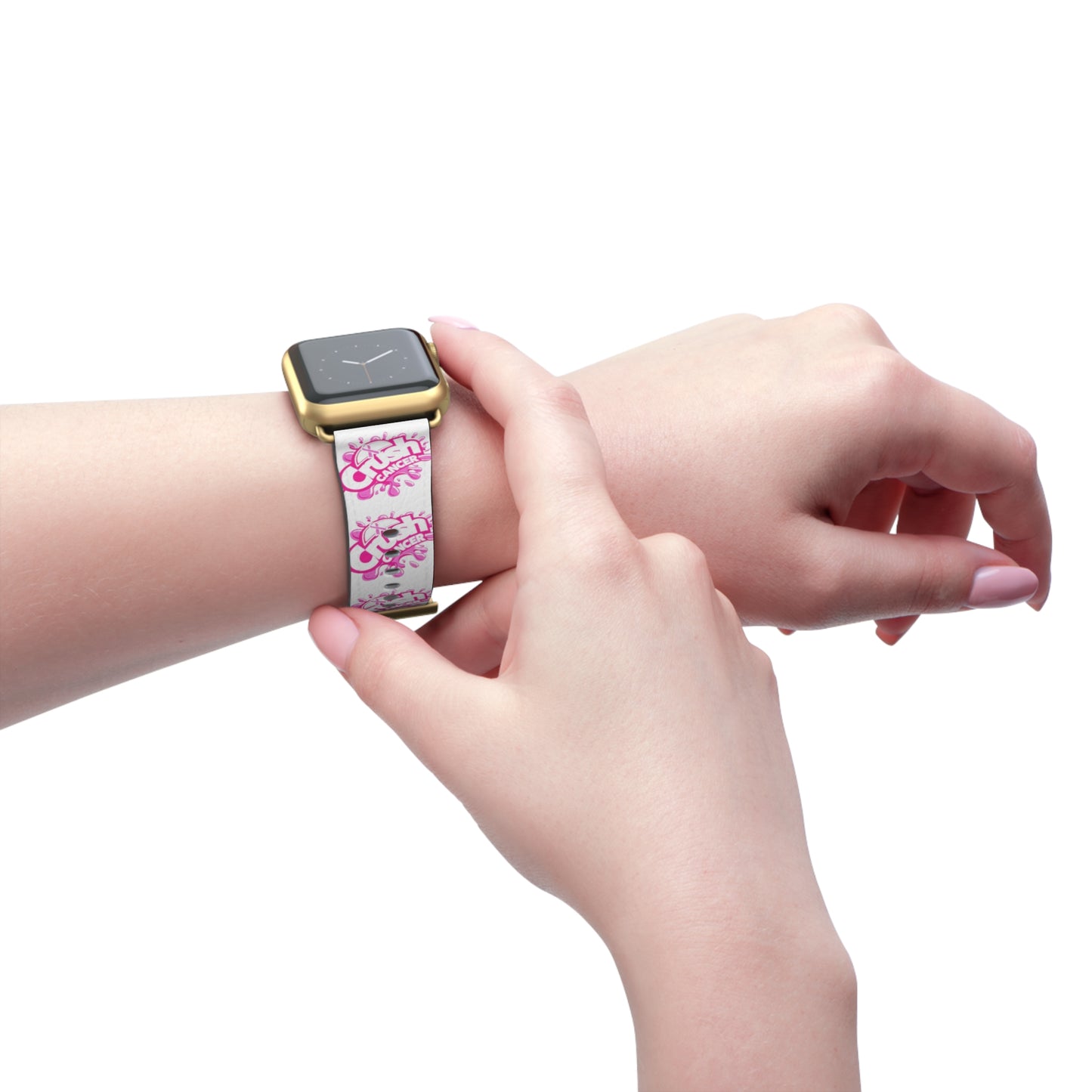 Crush cancer Watch Band