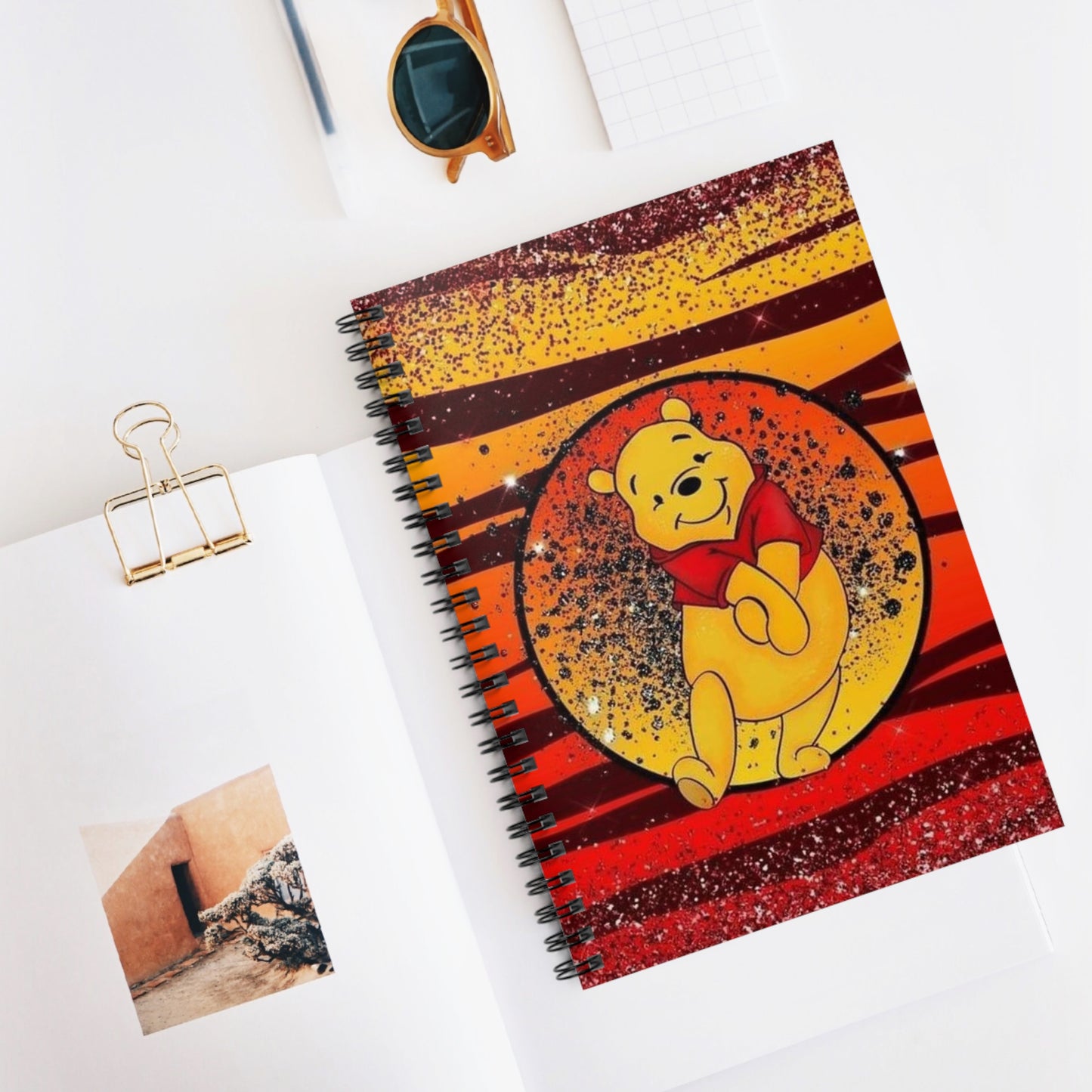 Winnie the Pooh Spiral Notebook - Ruled Line