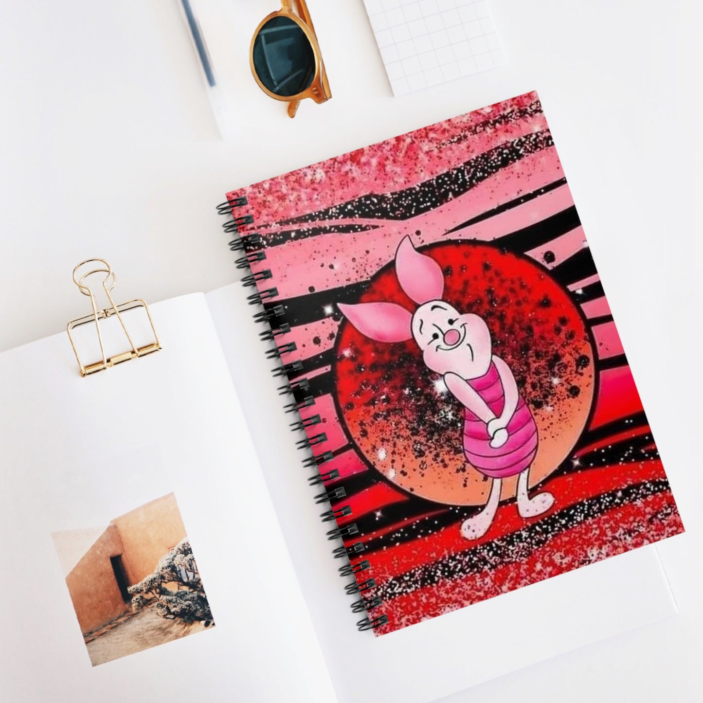 Piglet Spiral Notebook - Ruled Line