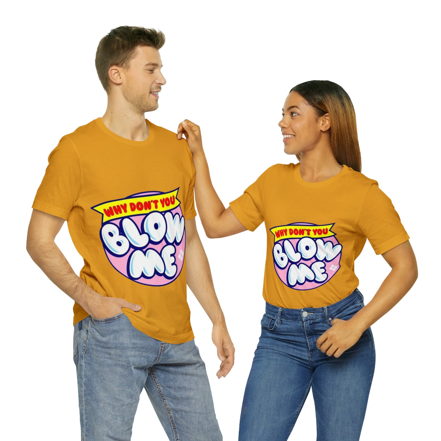 Blow me Unisex Jersey Short Sleeve Tee