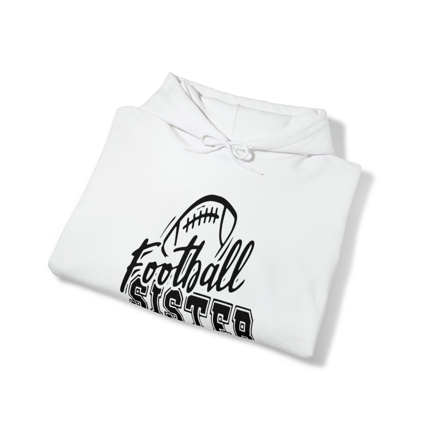 Football sister Hooded Sweatshirt