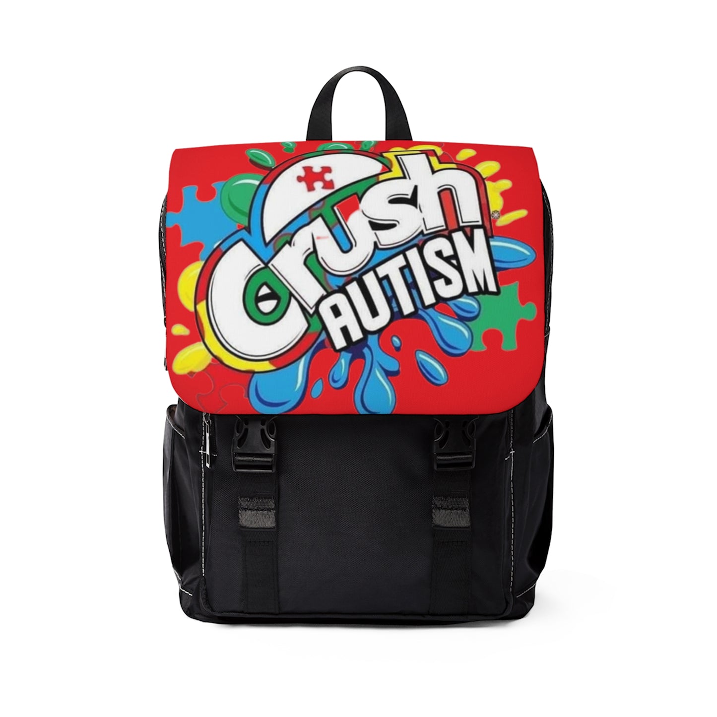 Autism Casual Shoulder Backpack