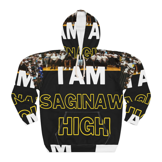 Saginaw High Pullover Hoodie (AOP)