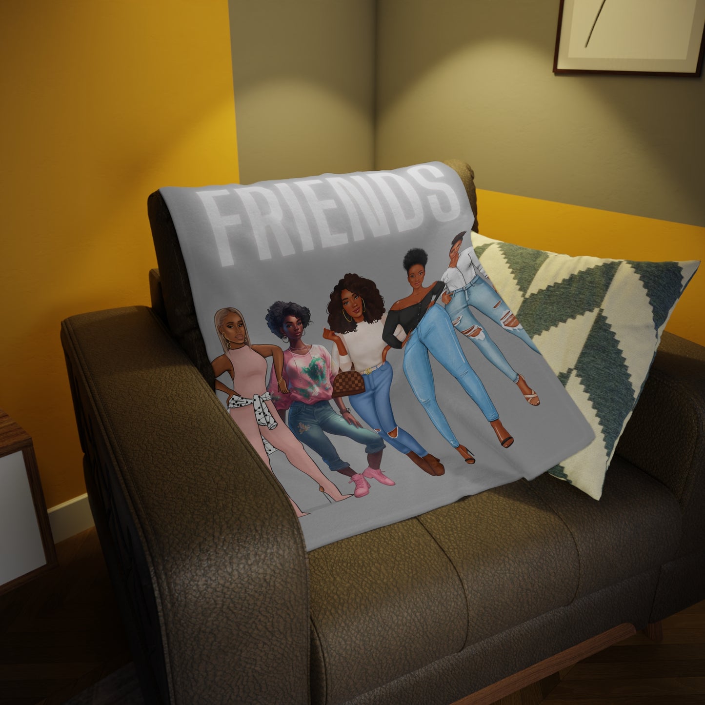 Friends Plush Fleece Blanket