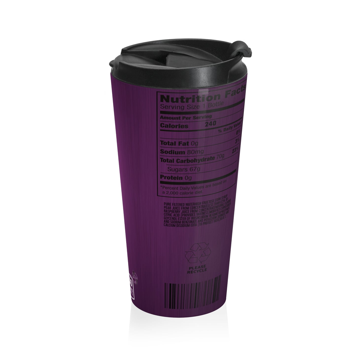 Berry Punch Stainless Steel Travel Mug