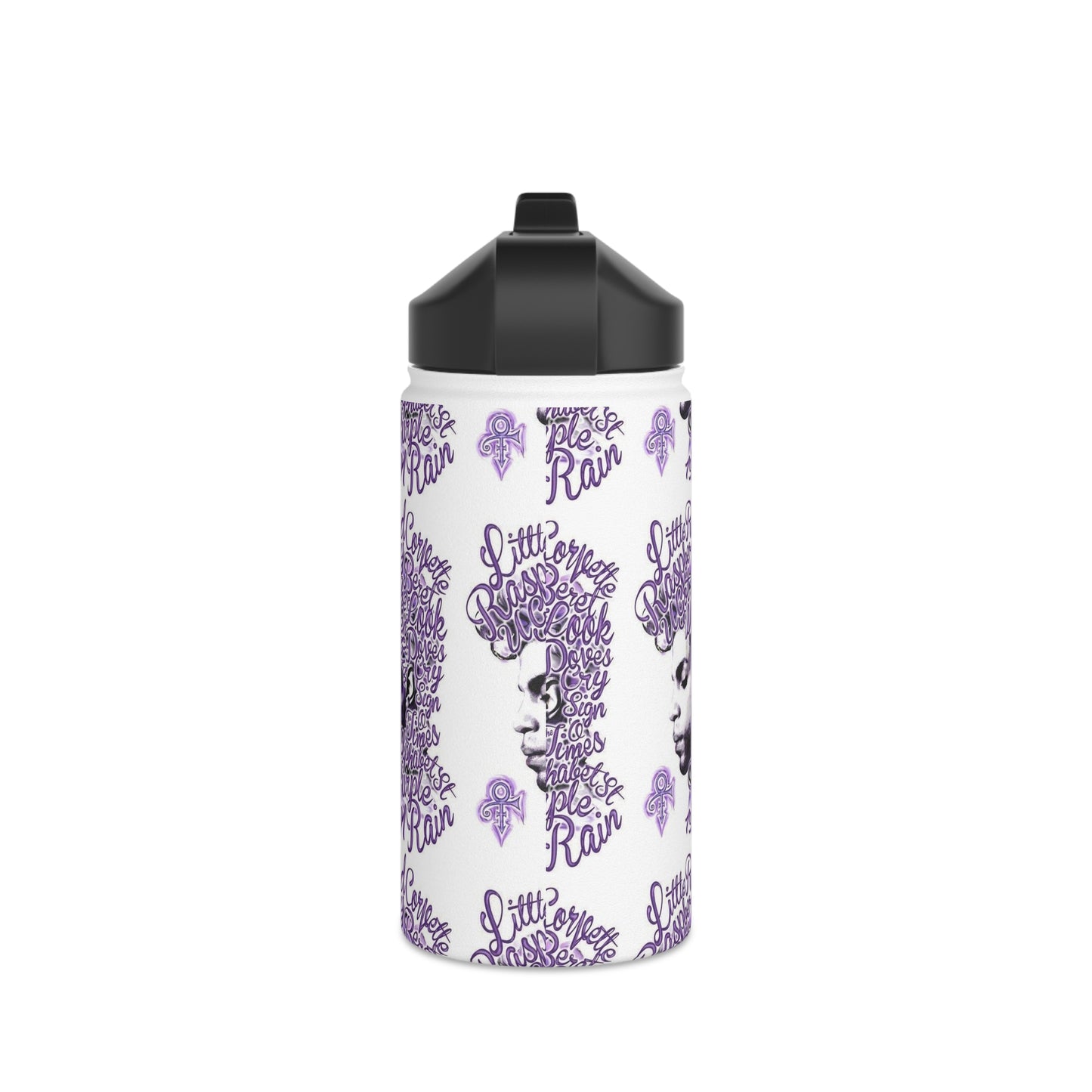 Prince Stainless Steel Water Bottle, Standard Lid