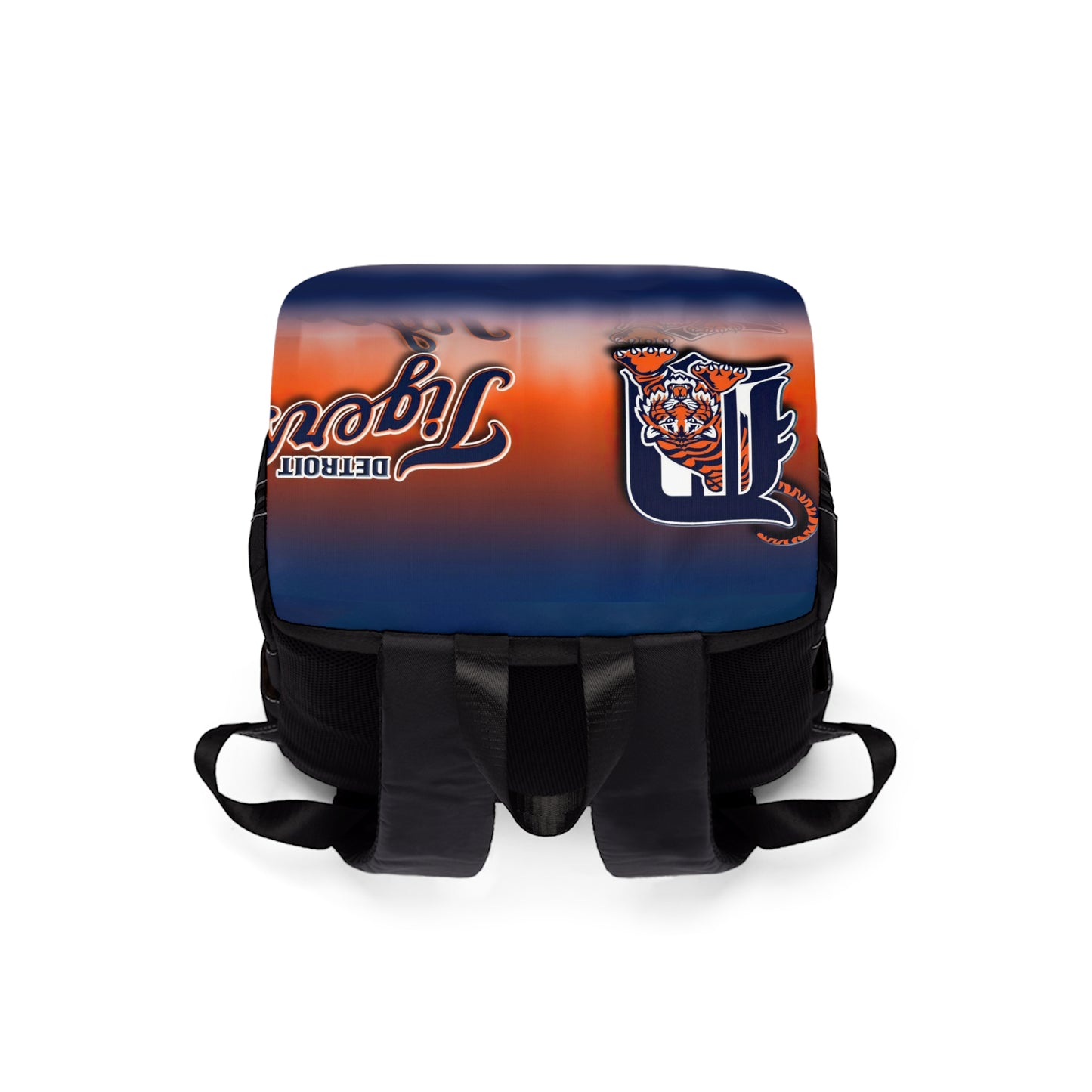 Unisex Casual Shoulder Detroit Tigers Backpack