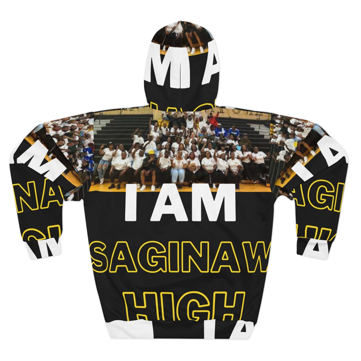 Saginaw High Pullover Hoodie (AOP)