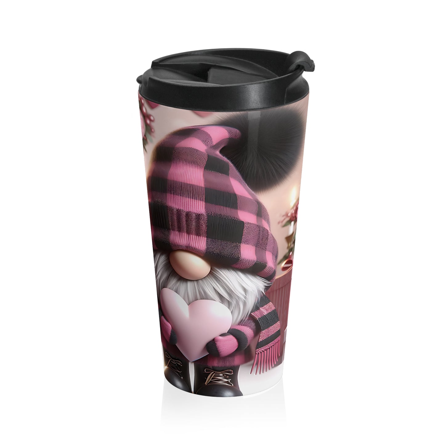 Valentines Stainless Steel Travel Mug