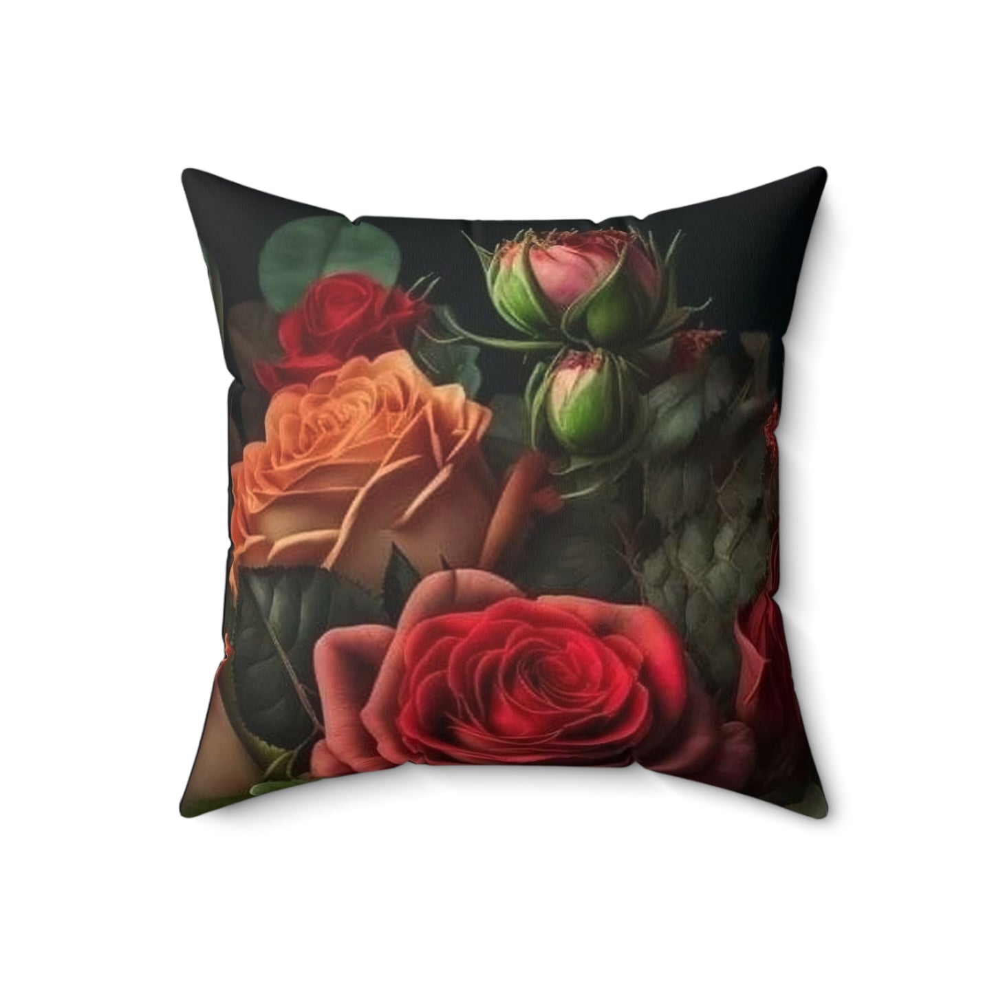 Spun Polyester Square Pillow