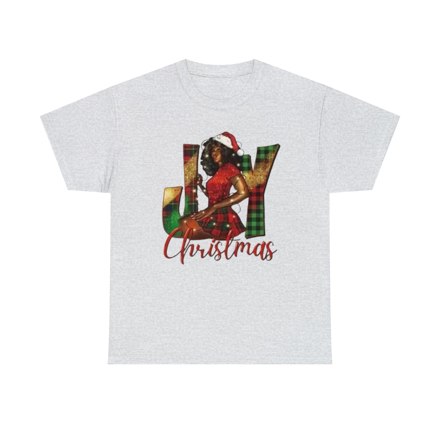 Woman's Heavy Cotton Christmas Tee