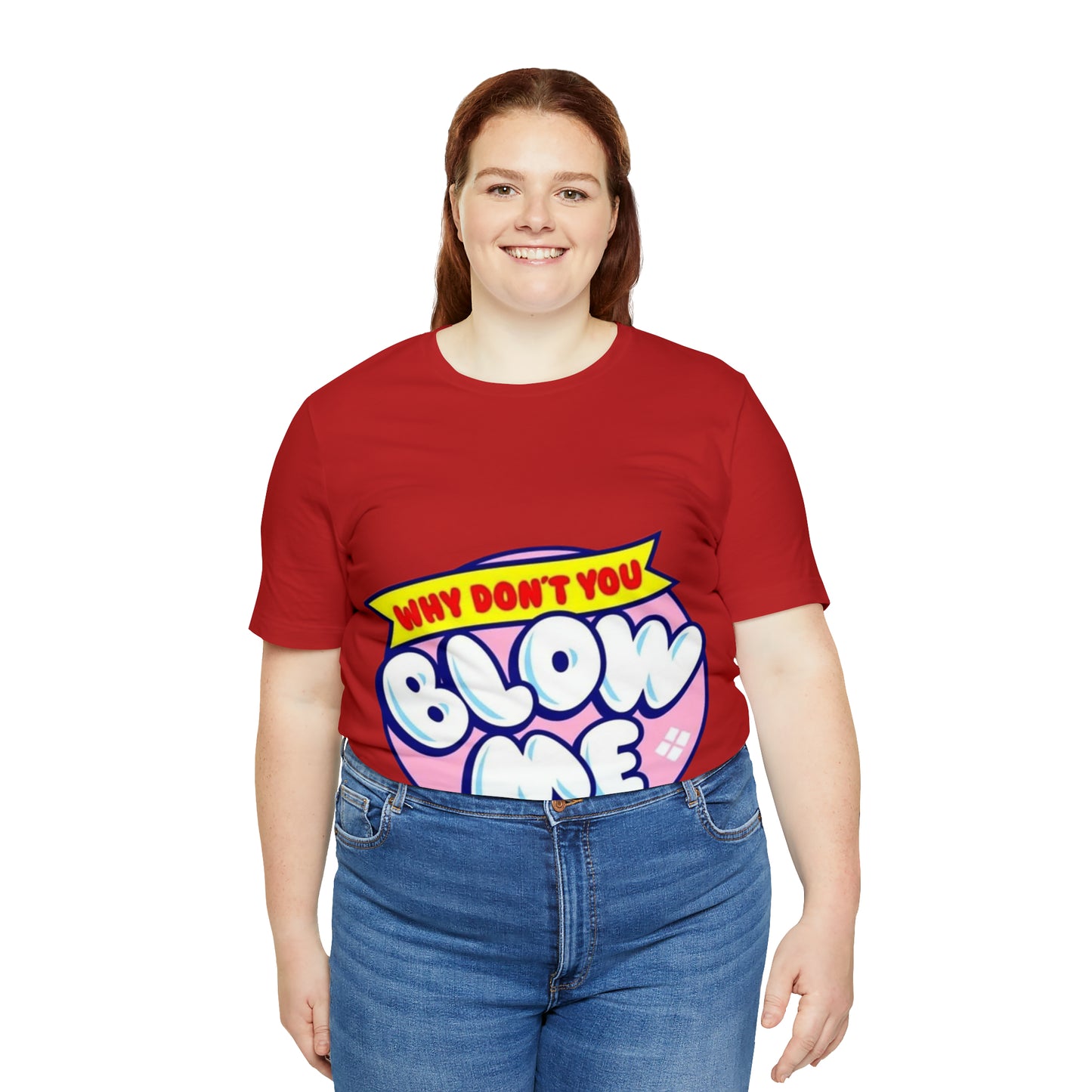 Blow me Unisex Jersey Short Sleeve Tee