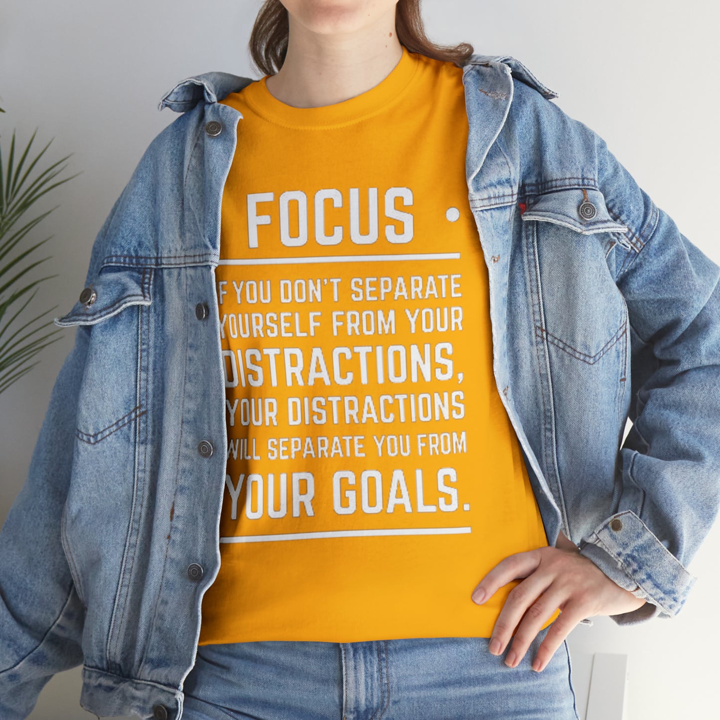 Focus Heavy Cotton Tee