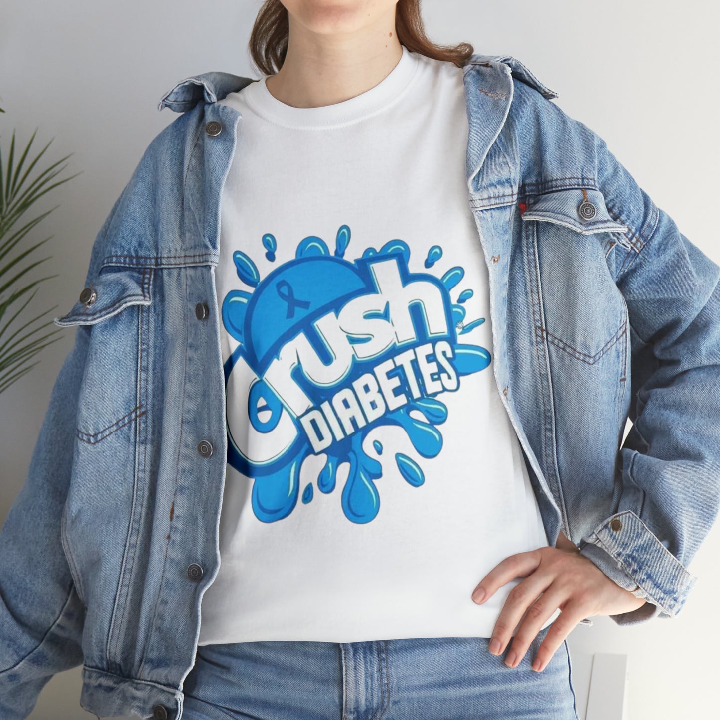 Crush Diabetes Heavy Cotton Tee