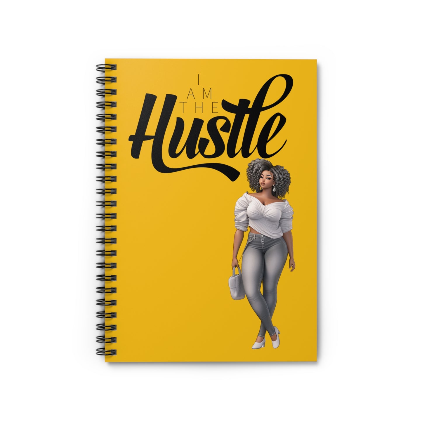 The Hustle Spiral Notebook - Ruled Line