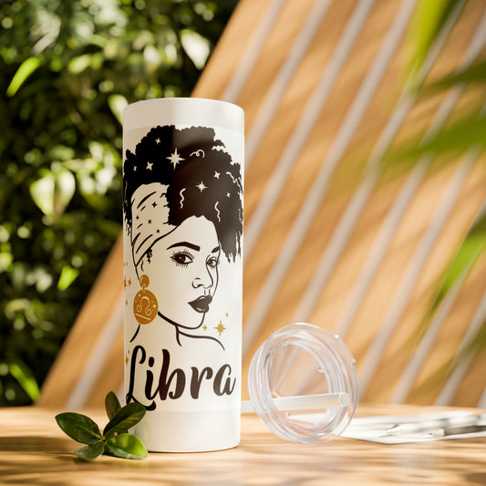 Libra Tumbler with Straw, 20oz