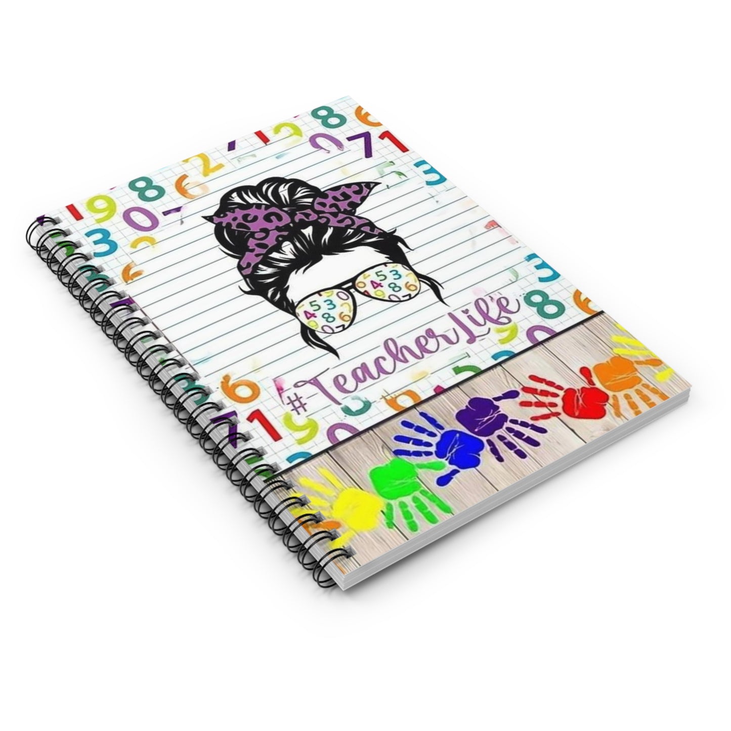 Teacher Spiral Notebook - Ruled Line