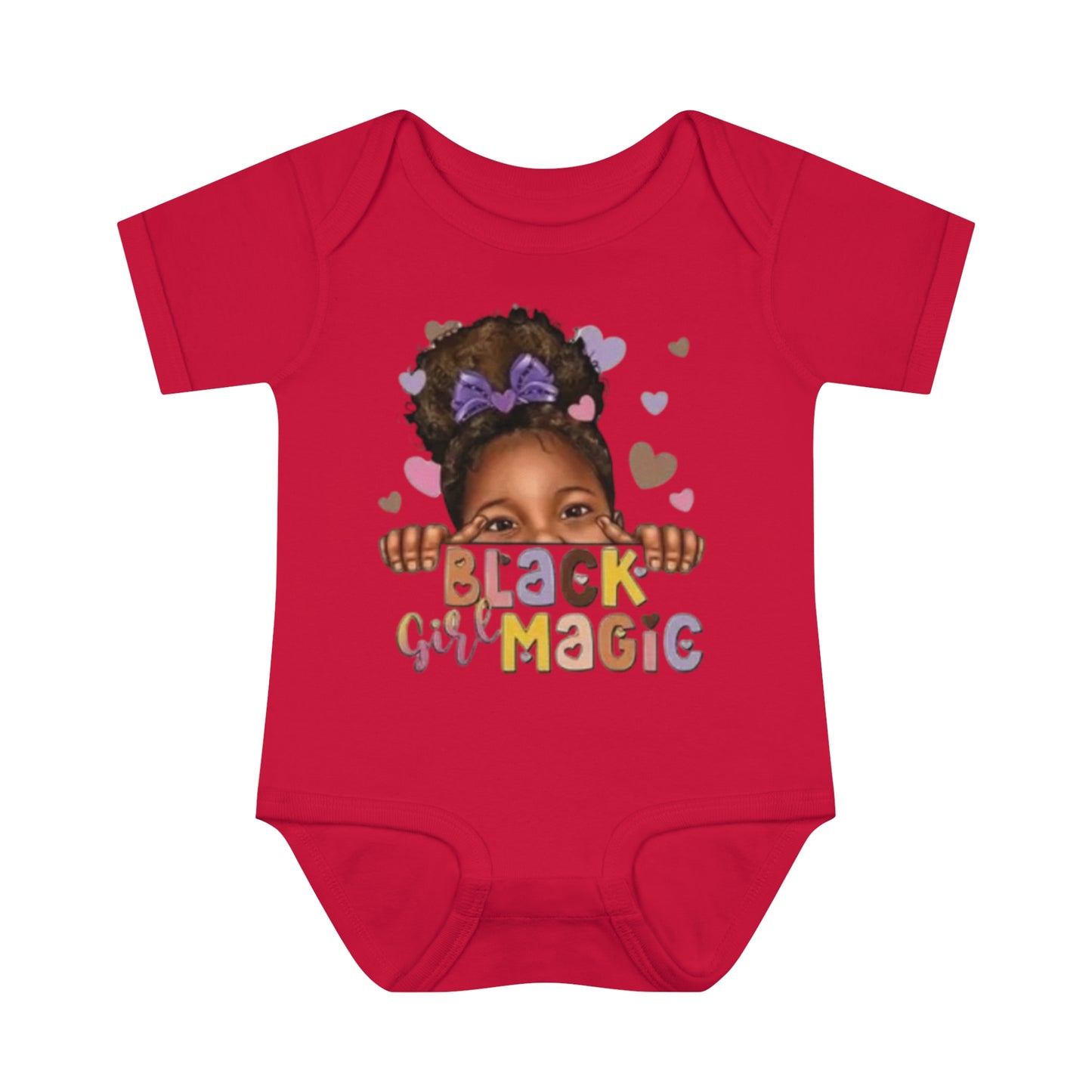 black girl magic Infant Baby Rib Bodysuit