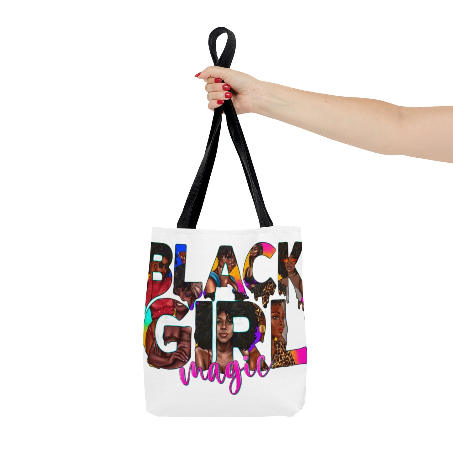 Black girl Tote Bag