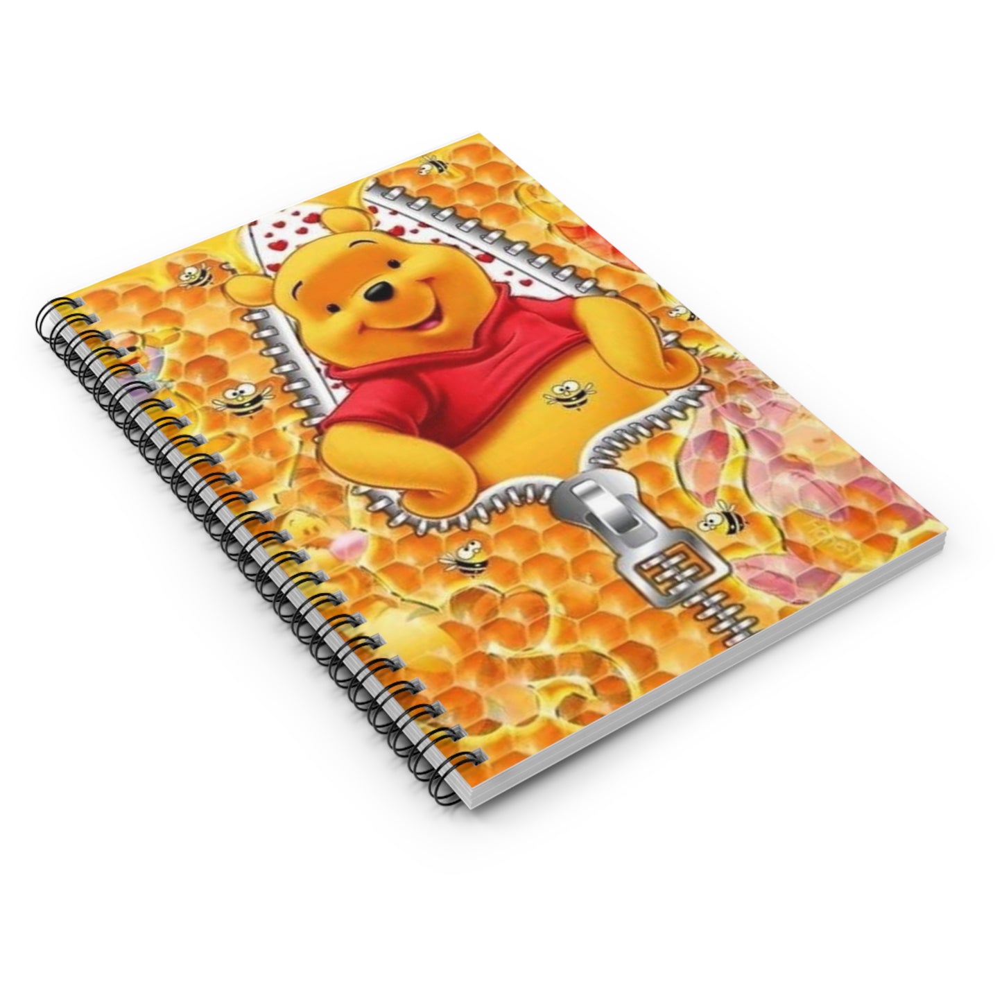 Winnie the Pooh Spiral Notebook - Ruled Line