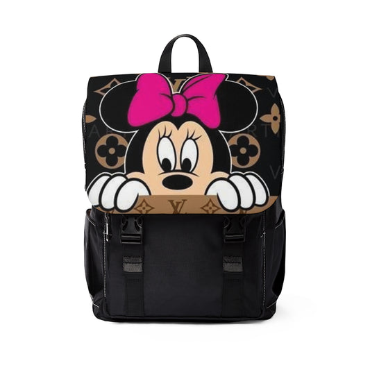 Minnie Mouse Casual Shoulder Backpack