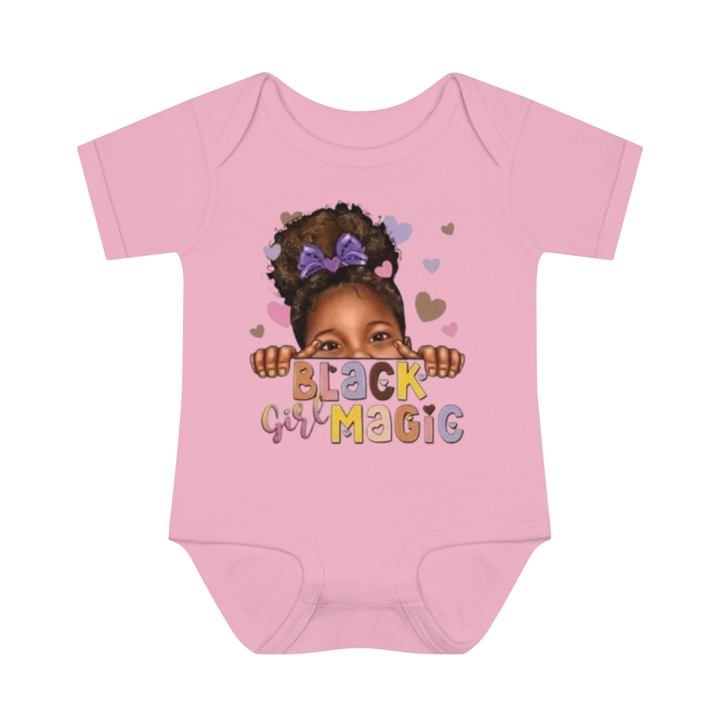 black girl magic Infant Baby Rib Bodysuit