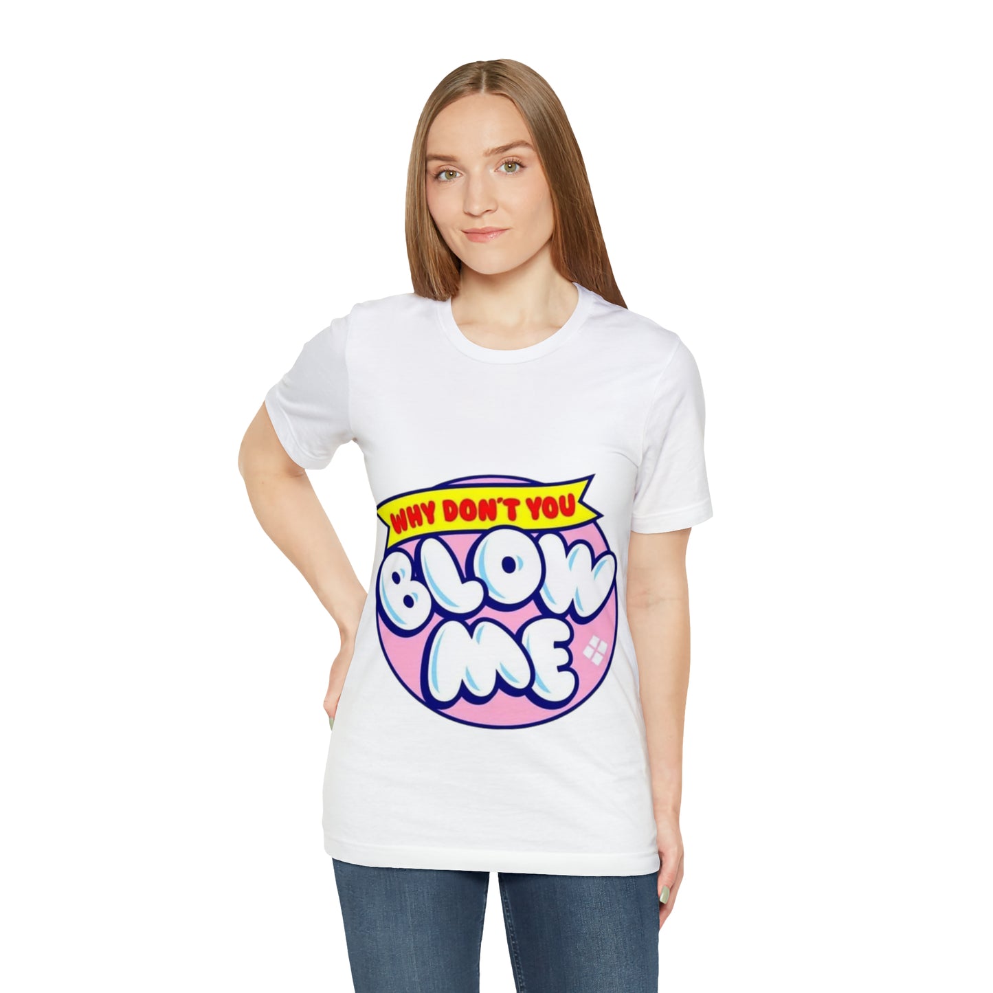 Blow me Unisex Jersey Short Sleeve Tee