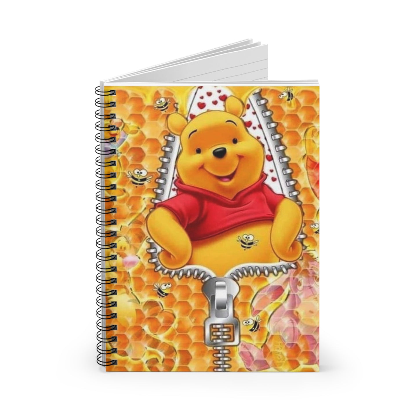 Winnie the Pooh Spiral Notebook - Ruled Line