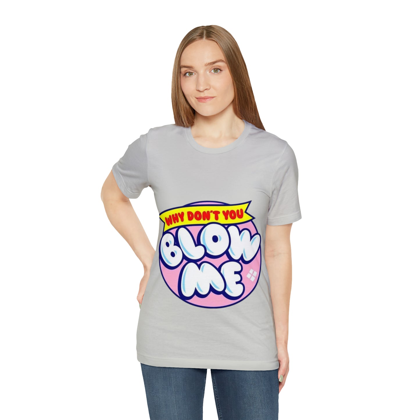 Blow me Unisex Jersey Short Sleeve Tee